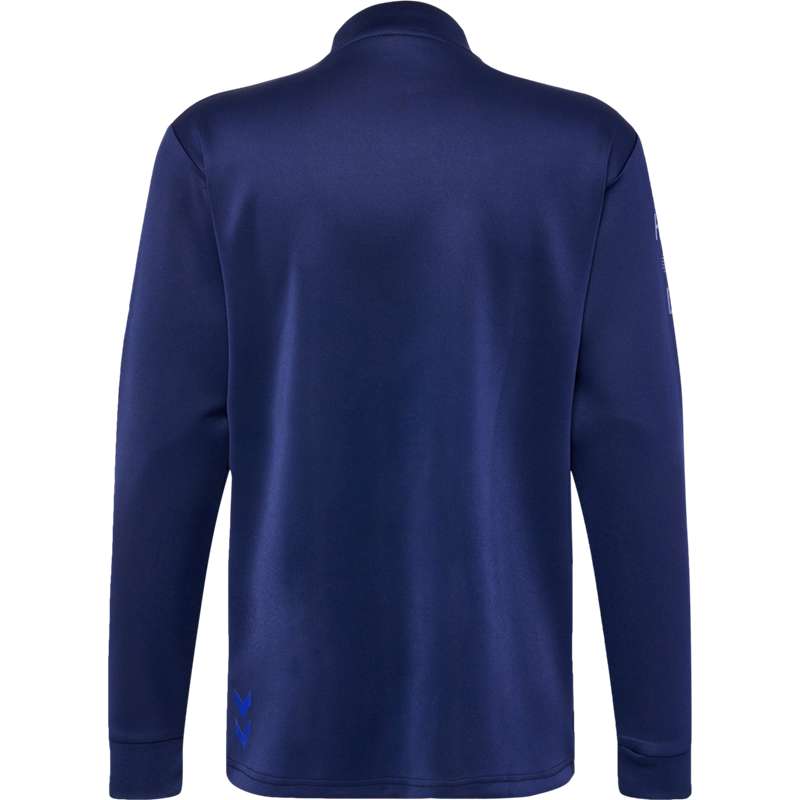 Hummel Court Half Zip L/S Sweatshirts Heren Donkerblauw | 468047-514