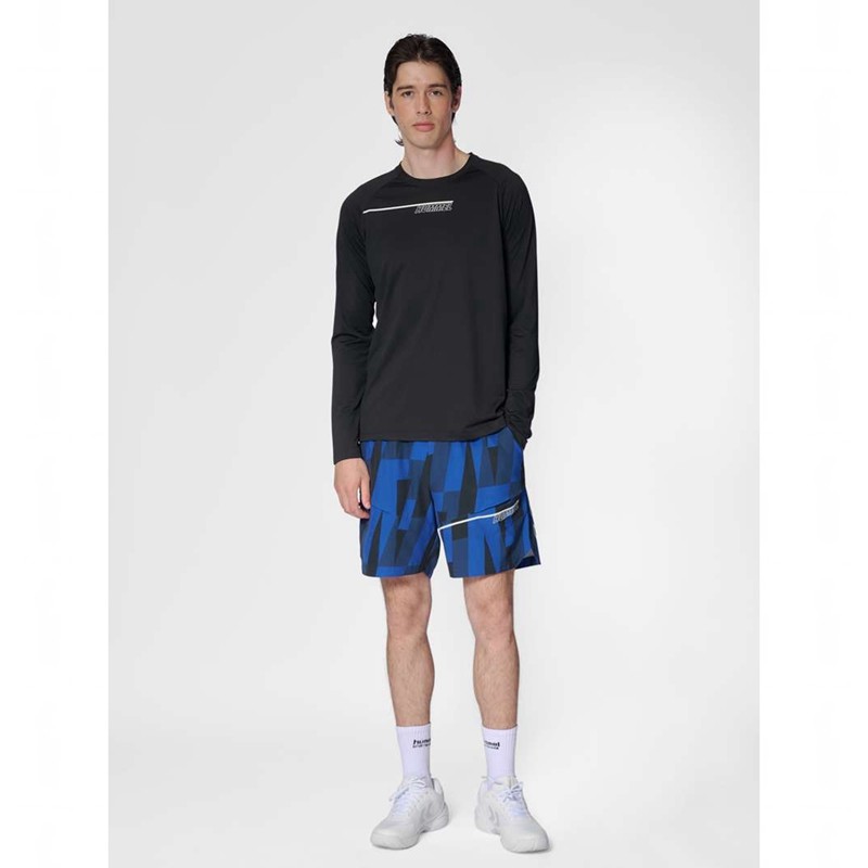 Hummel Court Light Weight L/S T-shirts Heren Zwart | 227729-236