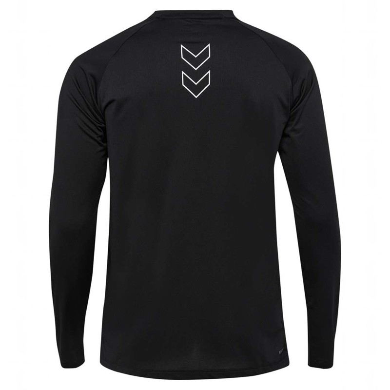 Hummel Court Light Weight L/S T-shirts Heren Zwart | 227729-236