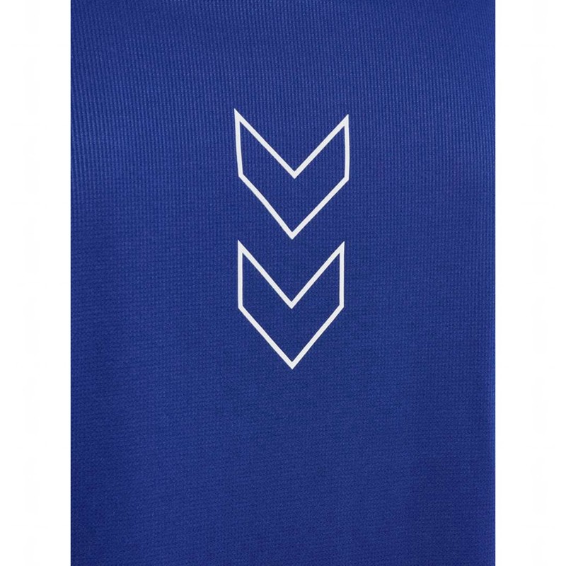 Hummel Court Light Weight T-shirts Heren Blauw | 592147-450