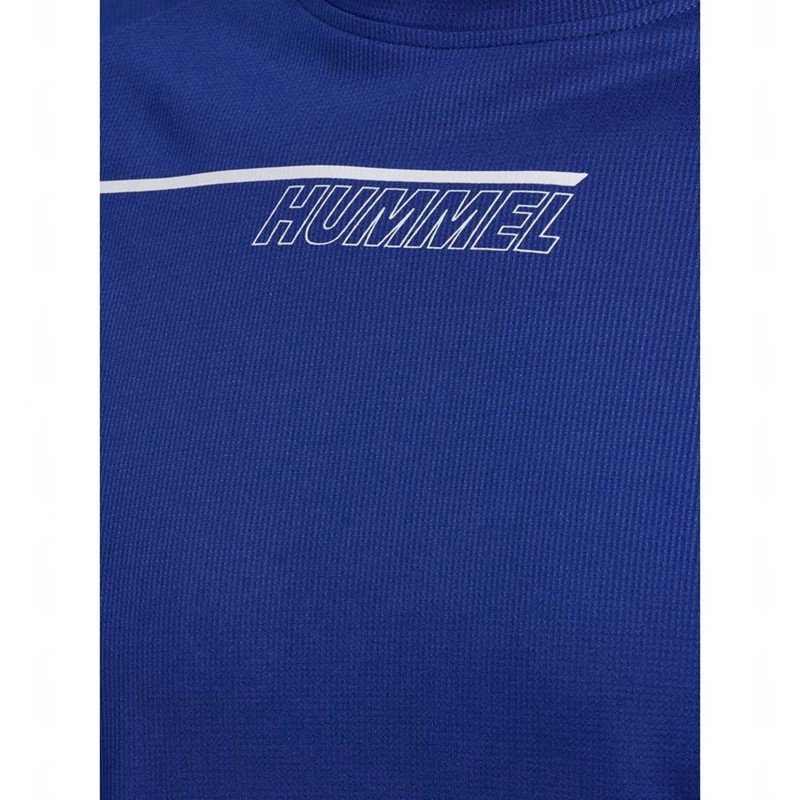 Hummel Court Light Weight T-shirts Heren Blauw | 592147-450