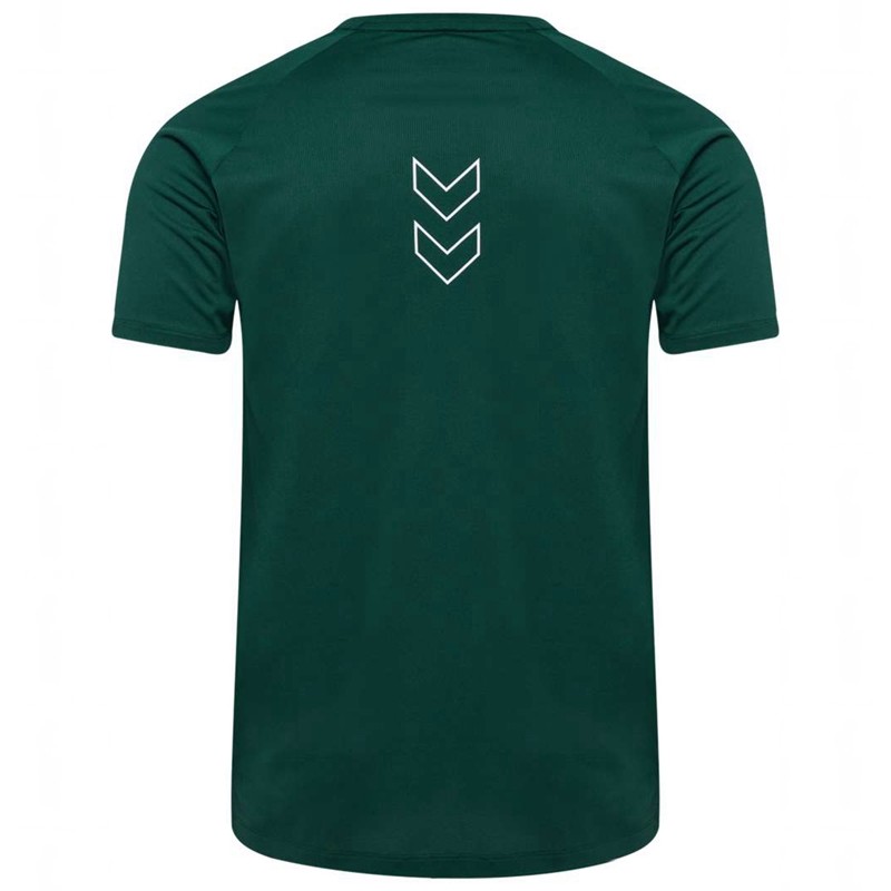 Hummel Court Light Weight T-shirts Heren Groen | 525133-664
