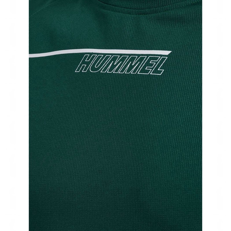 Hummel Court Light Weight T-shirts Heren Groen | 525133-664
