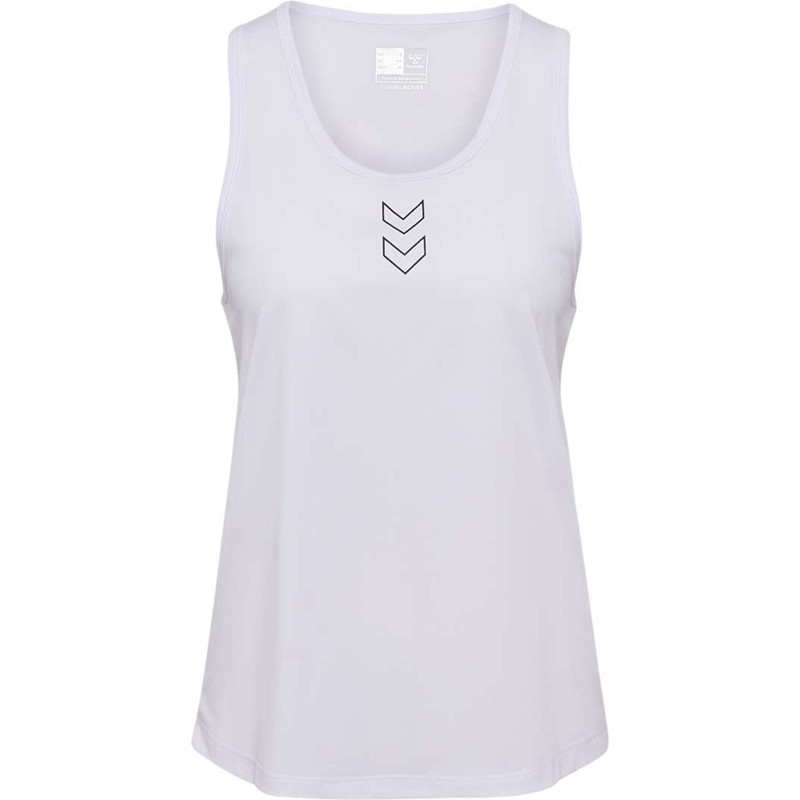 Hummel Court Light Weight W Tanktop Dames Wit | 499386-695