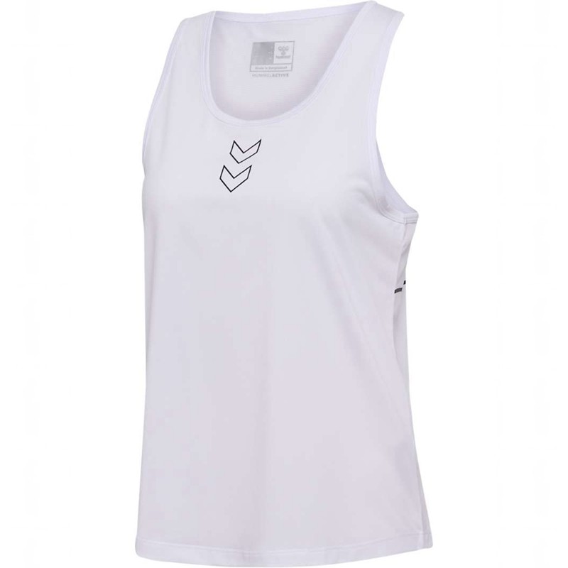 Hummel Court Light Weight W Tanktop Dames Wit | 499386-695