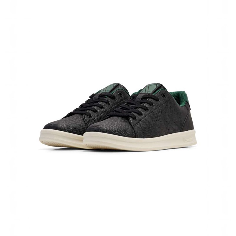 Hummel Court Line Lz Sneakers Heren Zwart | 496400-446