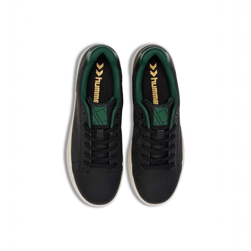 Hummel Court Line Lz Sneakers Heren Zwart | 496400-446