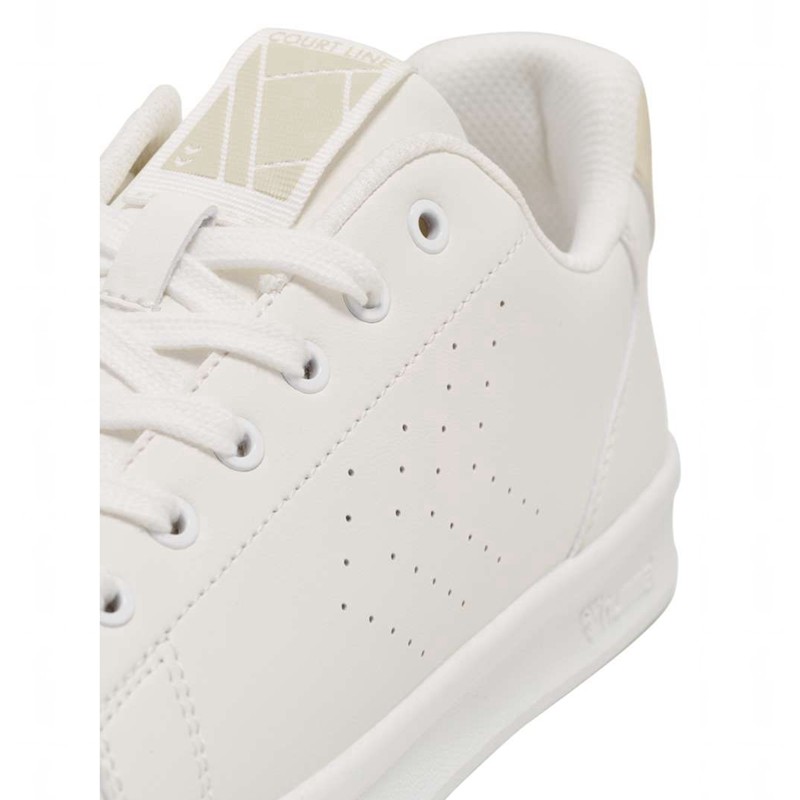 Hummel Court Line Sneakers Heren Wit | 193097-767