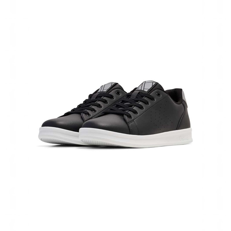 Hummel Court Line Sneakers Heren Zwart | 421993-321