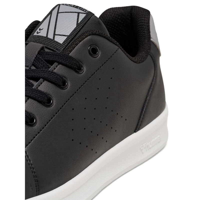 Hummel Court Line Sneakers Heren Zwart | 421993-321