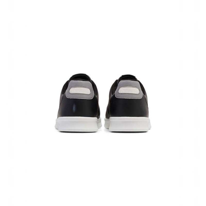 Hummel Court Line Sneakers Heren Zwart | 421993-321