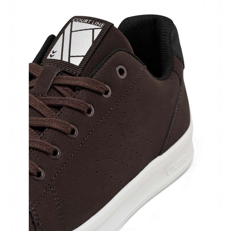 Hummel Court Line Wt Sneakers Heren Chocola | 321400-754