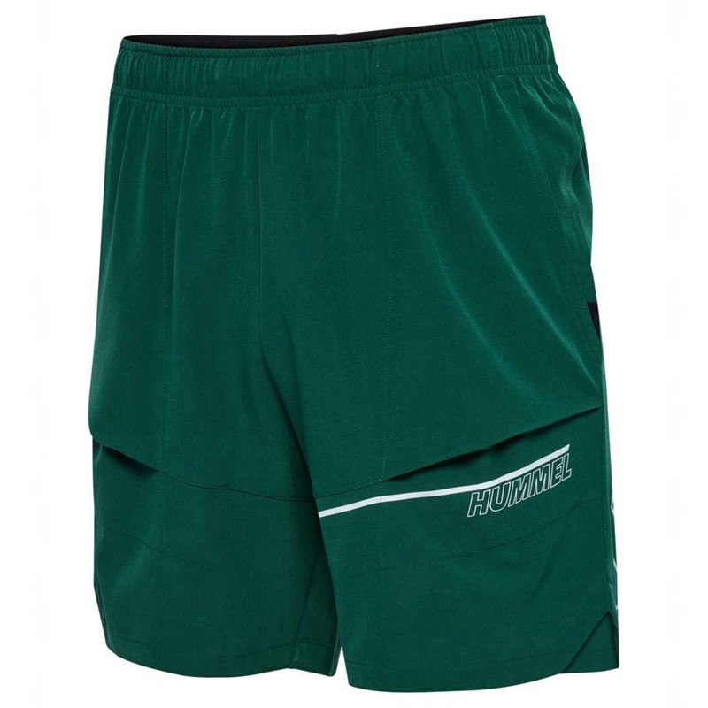 Hummel Court Pocket Korte Broek Heren Groen | 760207-163