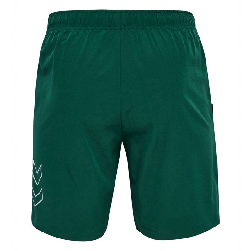 Hummel Court Pocket Korte Broek Heren Groen | 760207-163