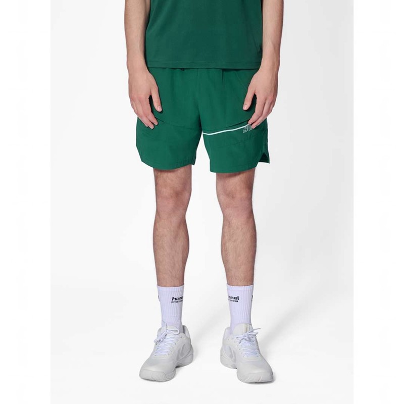 Hummel Court Pocket Korte Broek Heren Groen | 760207-163