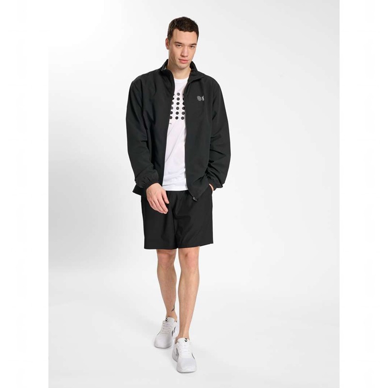 Hummel Court Woven Jassen Heren Zwart | 248437-101