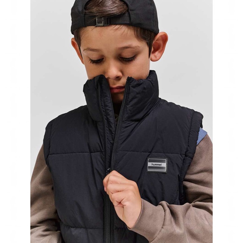 Hummel Crisp Tex Vest Kinderen Zwart | 979237-941