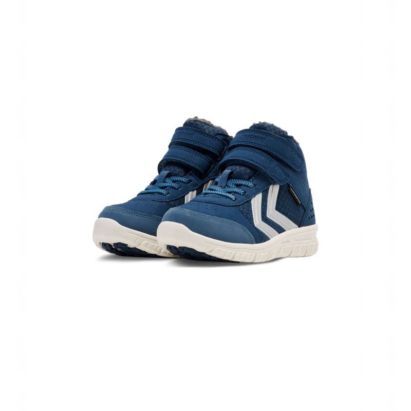 Hummel Crosslite Winter Mid Tex Jr Winterschoenen Kinderen Blauw | 115425-765