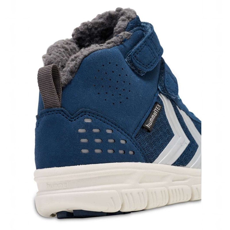 Hummel Crosslite Winter Mid Tex Jr Winterschoenen Kinderen Blauw | 115425-765