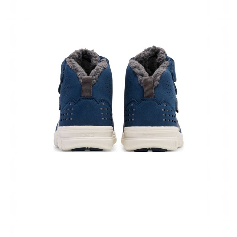Hummel Crosslite Winter Mid Tex Jr Winterschoenen Kinderen Blauw | 115425-765