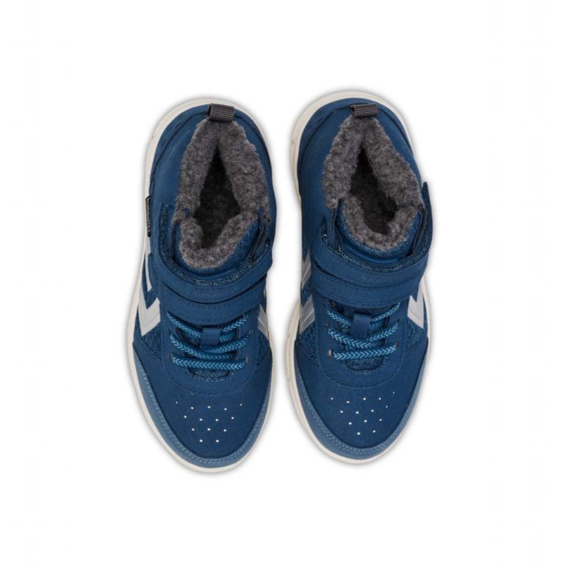 Hummel Crosslite Winter Mid Tex Jr Winterschoenen Kinderen Blauw | 115425-765
