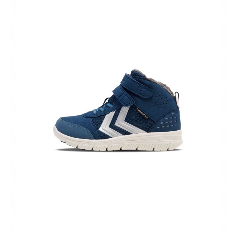Hummel Crosslite Winter Mid Tex Jr Winterschoenen Kinderen Blauw | 115425-765