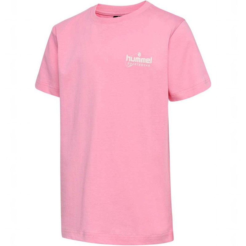 Hummel Cua S/S T-shirts Kinderen Roze | 702423-435