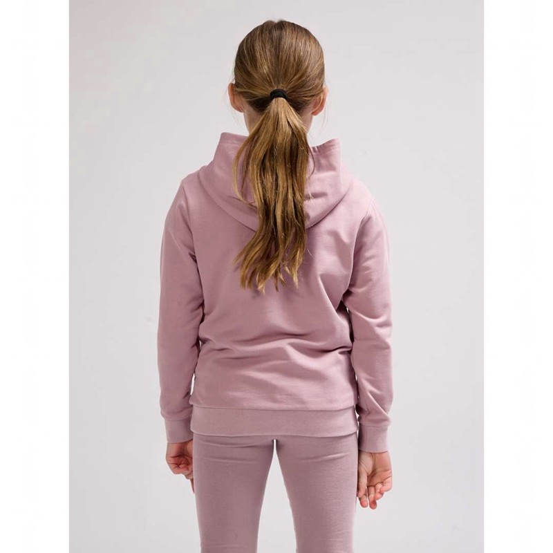 Hummel Cuatro Hoodie Kinderen Roze | 166453-629