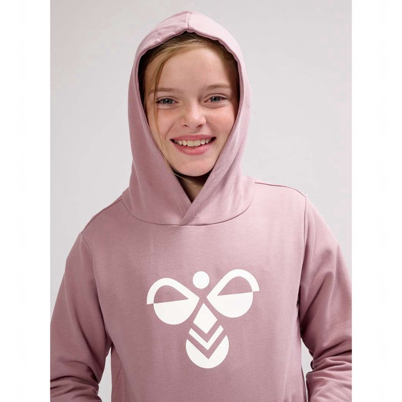 Hummel Cuatro Hoodie Kinderen Roze | 166453-629