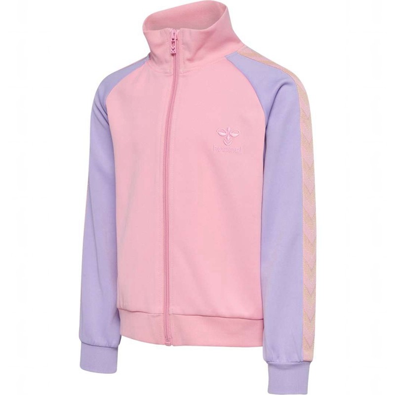 Hummel Daily Zip Jassen Kinderen Roze | 377418-790
