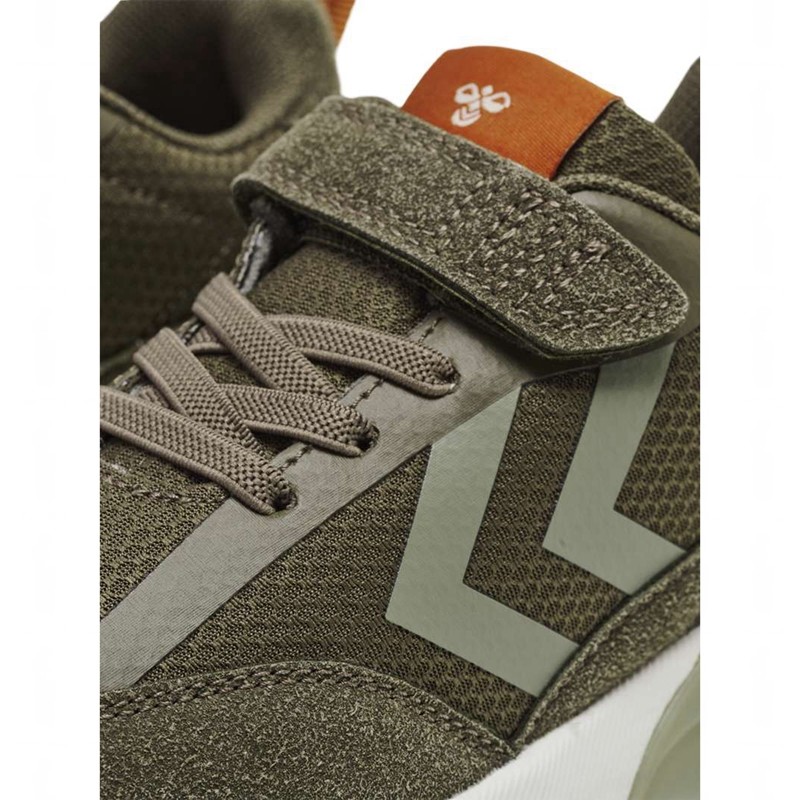 Hummel Daylight Jr Sneakers Kinderen Olijfgroen | 438367-700