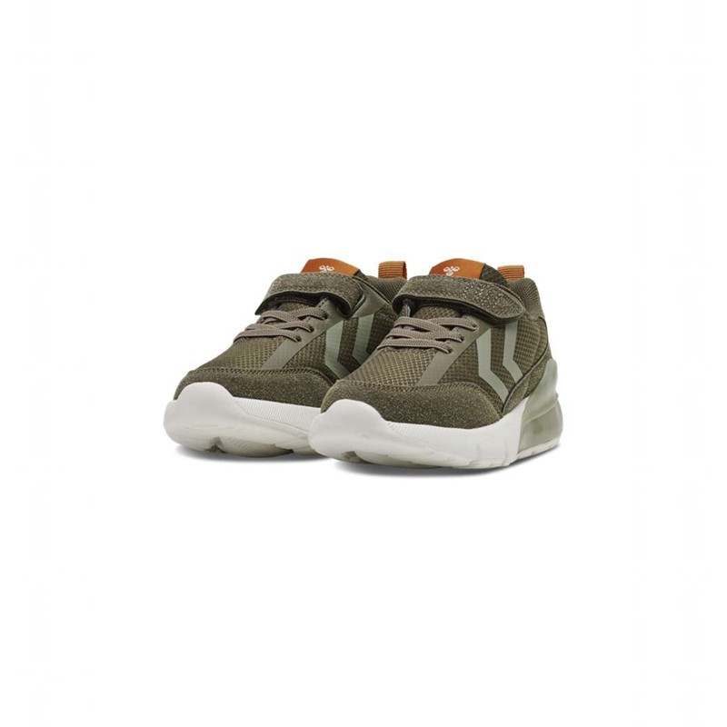 Hummel Daylight Jr Sneakers Kinderen Olijfgroen | 438367-700