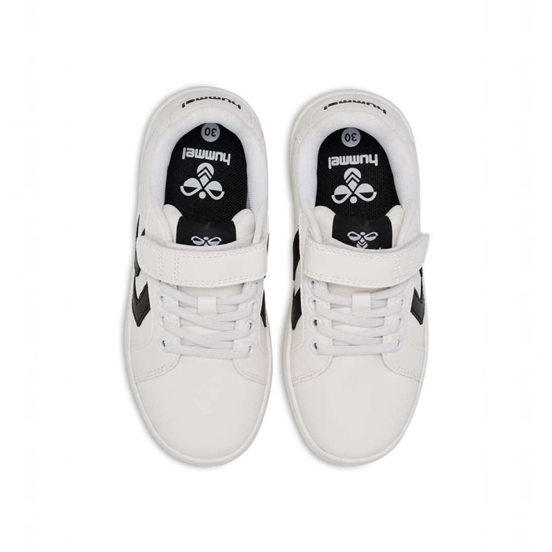 Hummel Derby Court Jr Sneakers Kinderen Zwart | 367871-701
