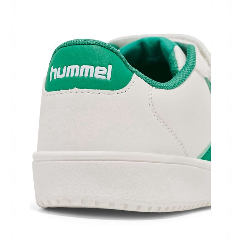 Hummel Derby Court Jr Sneakers Kinderen Groen | 038078-760