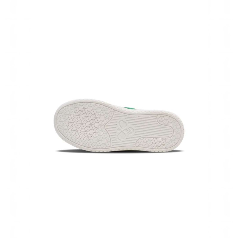 Hummel Derby Court Jr Sneakers Kinderen Groen | 038078-760
