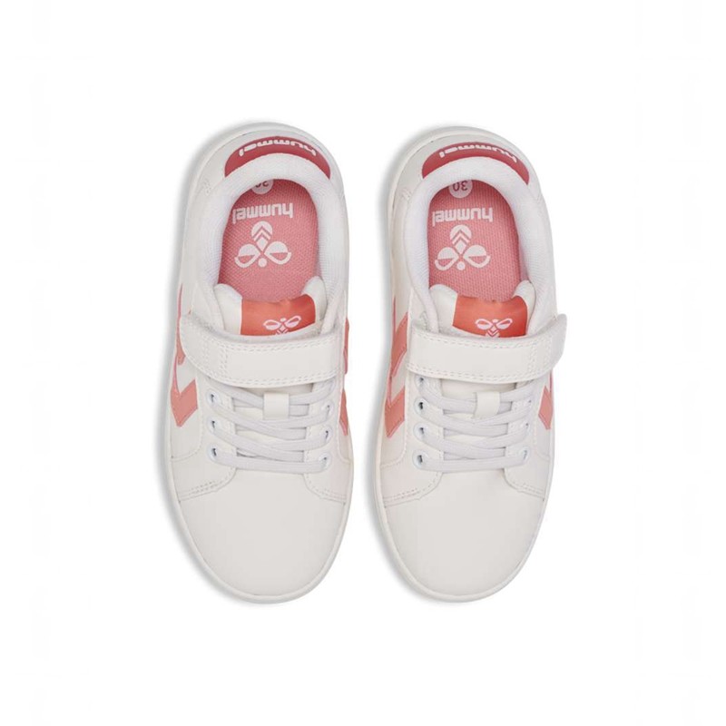 Hummel Derby Court Jr T-shirts Kinderen Wit | 248255-823