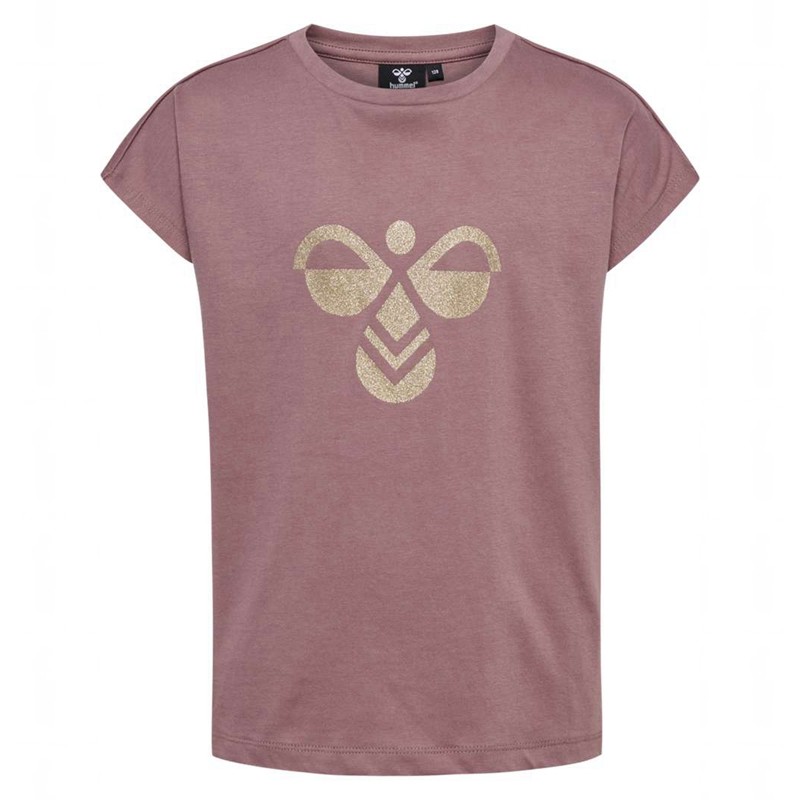 Hummel Diez S/S T-shirts Kinderen Roze | 059286-825