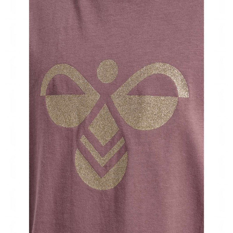 Hummel Diez S/S T-shirts Kinderen Roze | 059286-825