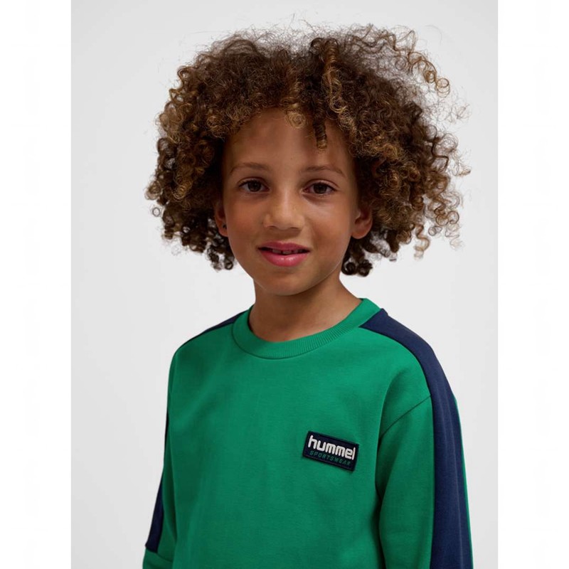Hummel Dixen Sweatshirts Kinderen Groen | 534646-285