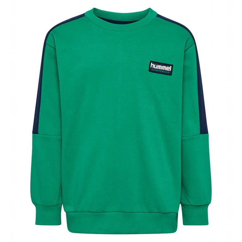 Hummel Dixen Sweatshirts Kinderen Groen | 534646-285
