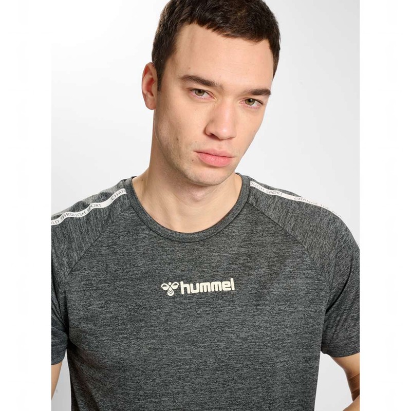 Hummel Ducas S/S T-shirts Heren Zwart | 861520-255
