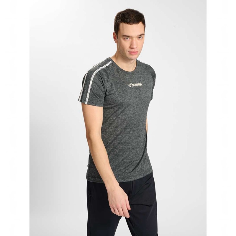 Hummel Ducas S/S T-shirts Heren Zwart | 861520-255