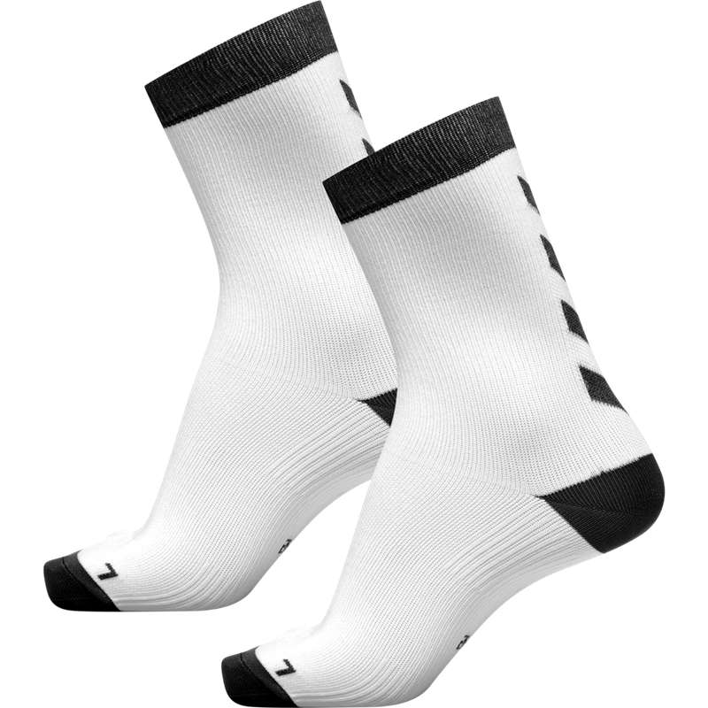 Hummel Element Indoor Sport 2 Pack Sokken Heren Wit | 304449-702
