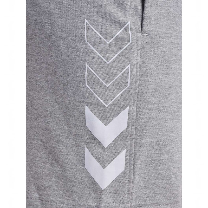Hummel Elemental Cotton Korte Broek Heren Grijs | 395589-342
