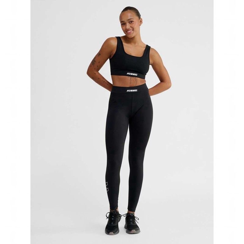 Hummel Elemental Cotton Top Sport BH Dames Zwart | 884734-129