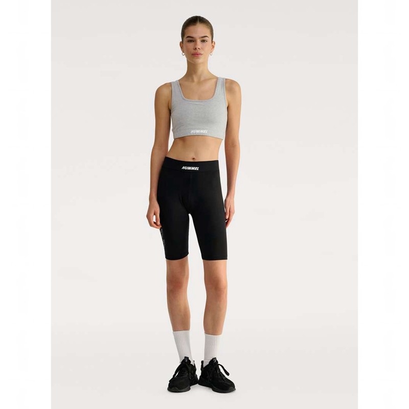 Hummel Elemental Cotton Top Sport BH Dames Grijs | 839644-512