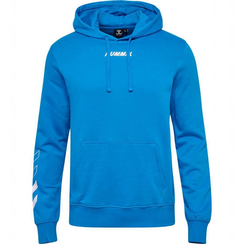 Hummel Elemental Hoodie Heren Blauw | 135405-705