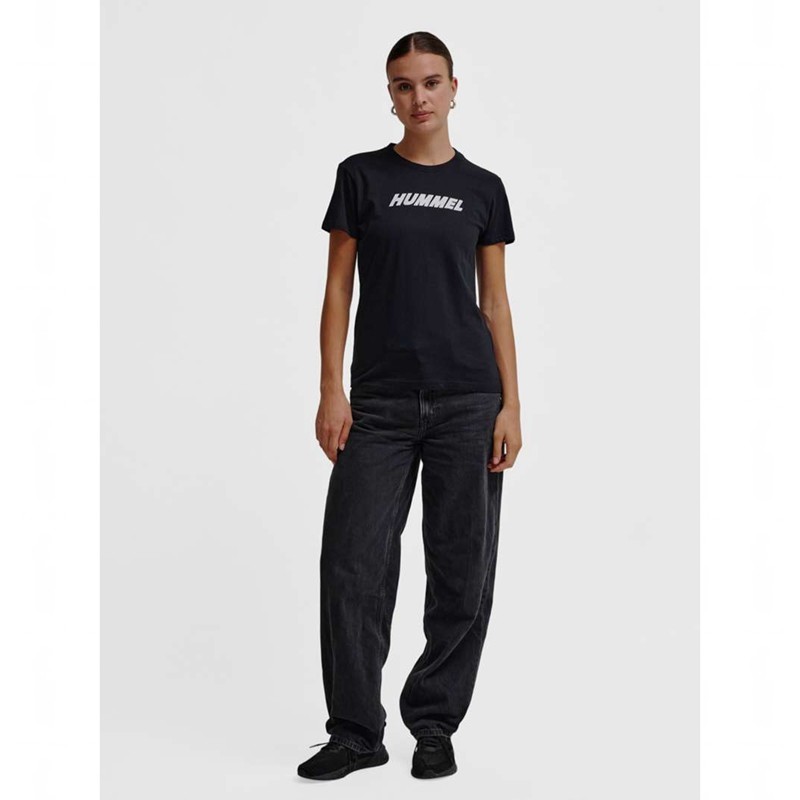 Hummel Elemental Logo Cotton Nek Warmer Dames Zwart | 020635-000
