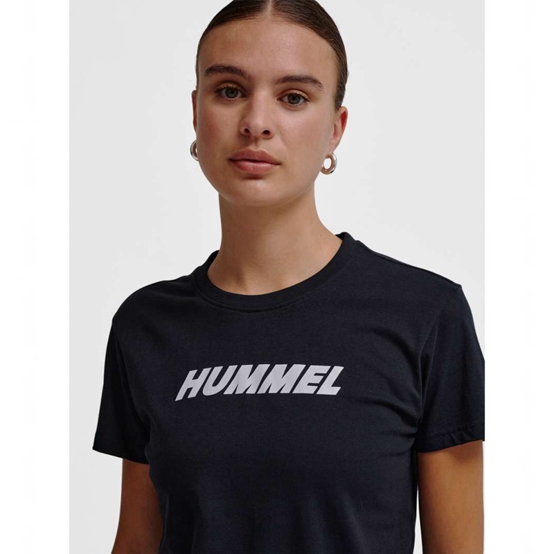 Hummel Elemental Logo Cotton Nek Warmer Dames Zwart | 020635-000