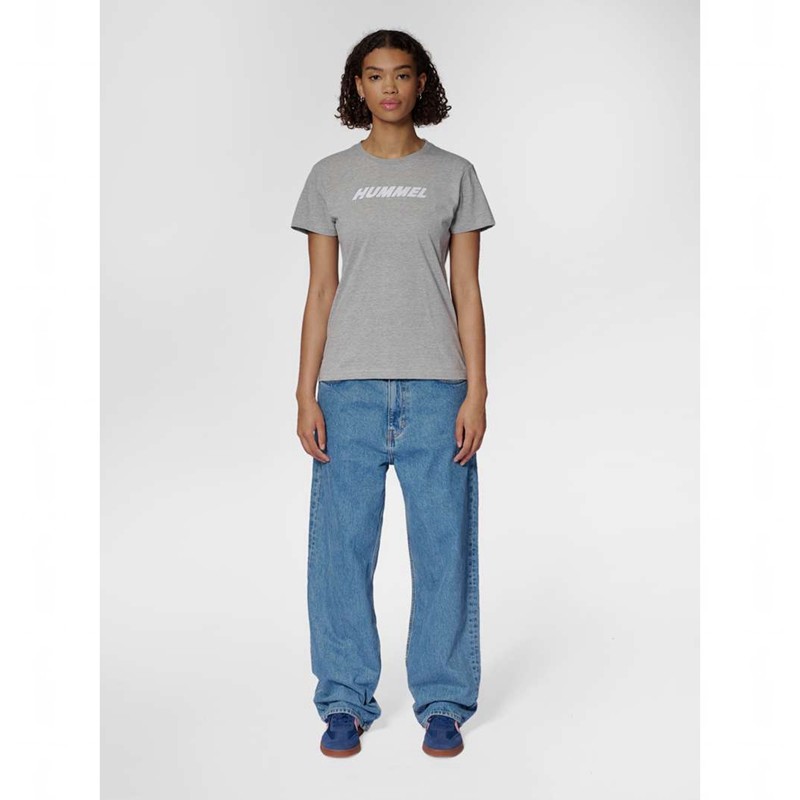 Hummel Elemental Logo Cotton Sokken Dames Grijs | 849094-582